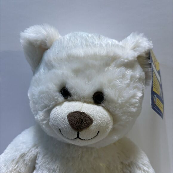 Build A Bear 15” Blond Teddy Sitting Plush Stuffed Animal With Original Tag 2014 - Picture 2 of 12